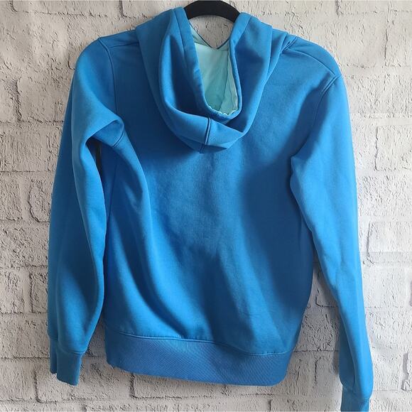 Blue Under Armour Drawstring Coldgear Hoodie Women's SZ S - Picture 2 of 12
